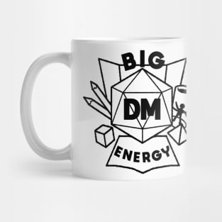 Big DM Energy - Black Mug